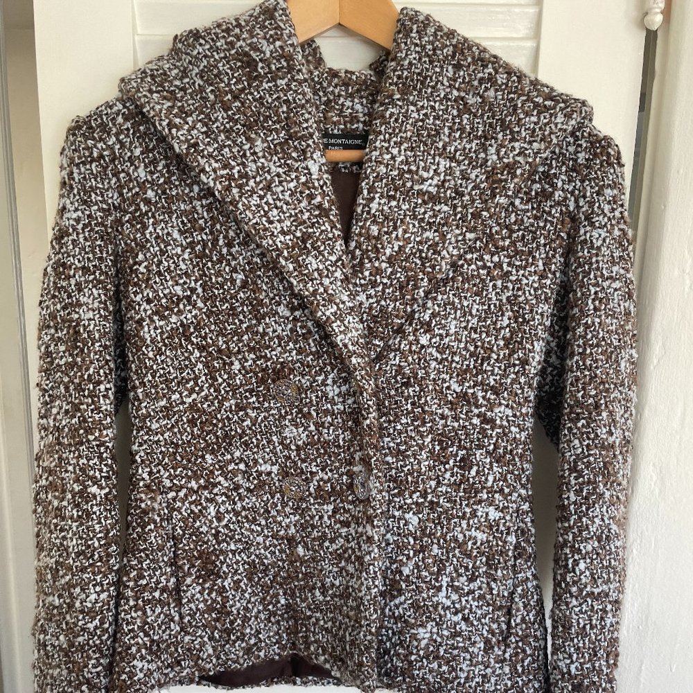 Avenue Montaigne Wool Blazer